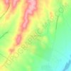 Mappa topografica Paraje del Arzobispo, altitudine, rilievo
