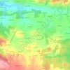 Mappa topografica Le Méné, altitudine, rilievo