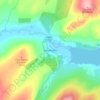 Mappa topografica Altnaharra, altitudine, rilievo