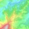 Mappa topografica Cereggio, altitudine, rilievo