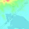 Mappa topografica San Pedro, altitudine, rilievo