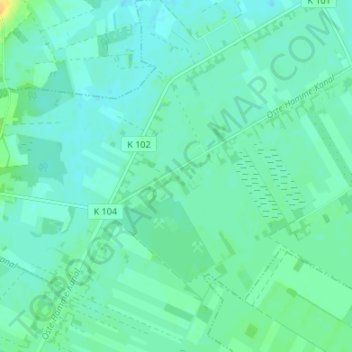 Mappa topografica Klenkendorf, altitudine, rilievo