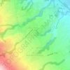 Mappa topografica Mon Repos, altitudine, rilievo