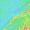 Mappa topografica Puerto Meluk, altitudine, rilievo