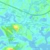 Mappa topografica Onset Station, altitudine, rilievo