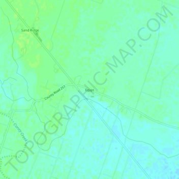 Mappa topografica Egypt, altitudine, rilievo