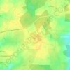 Mappa topografica La Lombarderie, altitudine, rilievo