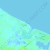 Mappa topografica Daga, altitudine, rilievo