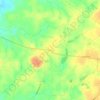 Mappa topografica Trout, altitudine, rilievo