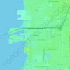 Mappa topografica Rattlesnake, altitudine, rilievo