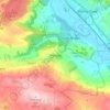 Mappa topografica Wensley, altitudine, rilievo
