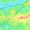Mappa topografica La Touche Aury, altitudine, rilievo