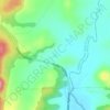 Mappa topografica Ginger Beer Springs, altitudine, rilievo