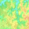 Mappa topografica Les Loyons, altitudine, rilievo
