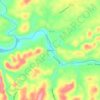 Mappa topografica Alvarado, altitudine, rilievo