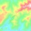 Mappa topografica Manusa, altitudine, rilievo