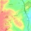 Mappa topografica Folksworth, altitudine, rilievo