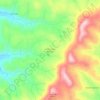 Mappa topografica Linha Santo Antonio, altitudine, rilievo