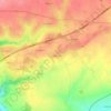 Mappa topografica Les Chasseignes, altitudine, rilievo