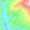 Mappa topografica Villaggio Trifoglio, altitudine, rilievo