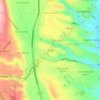 Mappa topografica Tañaló, altitudine, rilievo
