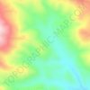 Mappa topografica Tempa Parese, altitudine, rilievo
