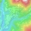 Mappa topografica Servo, altitudine, rilievo