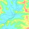 Mappa topografica Sinidman Occidental, altitudine, rilievo