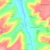Mappa topografica Fort Fresnay, altitudine, rilievo