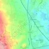 Mappa topografica Lower Hengoed, altitudine, rilievo