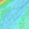 Mappa topografica Oberlangkampfen, altitudine, rilievo