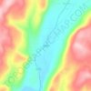 Mappa topografica Marshalls, altitudine, rilievo