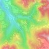 Mappa topografica Camposilvano, altitudine, rilievo