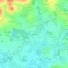 Mappa topografica La Haubellerie, altitudine, rilievo