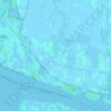 Mappa topografica Oudendijk, altitudine, rilievo