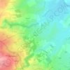 Mappa topografica La Pérelle, altitudine, rilievo