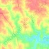 Mappa topografica Longtown, altitudine, rilievo