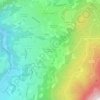 Mappa topografica Hameau des Bonnets, altitudine, rilievo