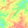 Mappa topografica New Hope, altitudine, rilievo