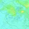 Mappa topografica Avrillé, altitudine, rilievo