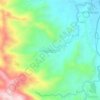 Mappa topografica Upper Maculan, altitudine, rilievo