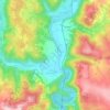 Mappa topografica La Capelle, altitudine, rilievo