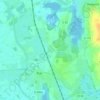 Mappa topografica Larronville, altitudine, rilievo