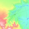 Mappa topografica 龙洲镇, altitudine, rilievo
