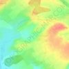 Mappa topografica Burotte, altitudine, rilievo