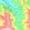 Mappa topografica Staglianò, altitudine, rilievo