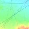 Mappa topografica Girvin, altitudine, rilievo