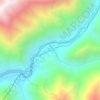 Mappa topografica Cahua, altitudine, rilievo