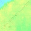 Mappa topografica Houston, altitudine, rilievo