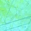 Mappa topografica Chirignago, altitudine, rilievo